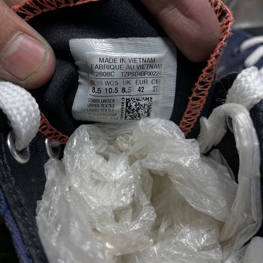 Blue Converse High Top (42)