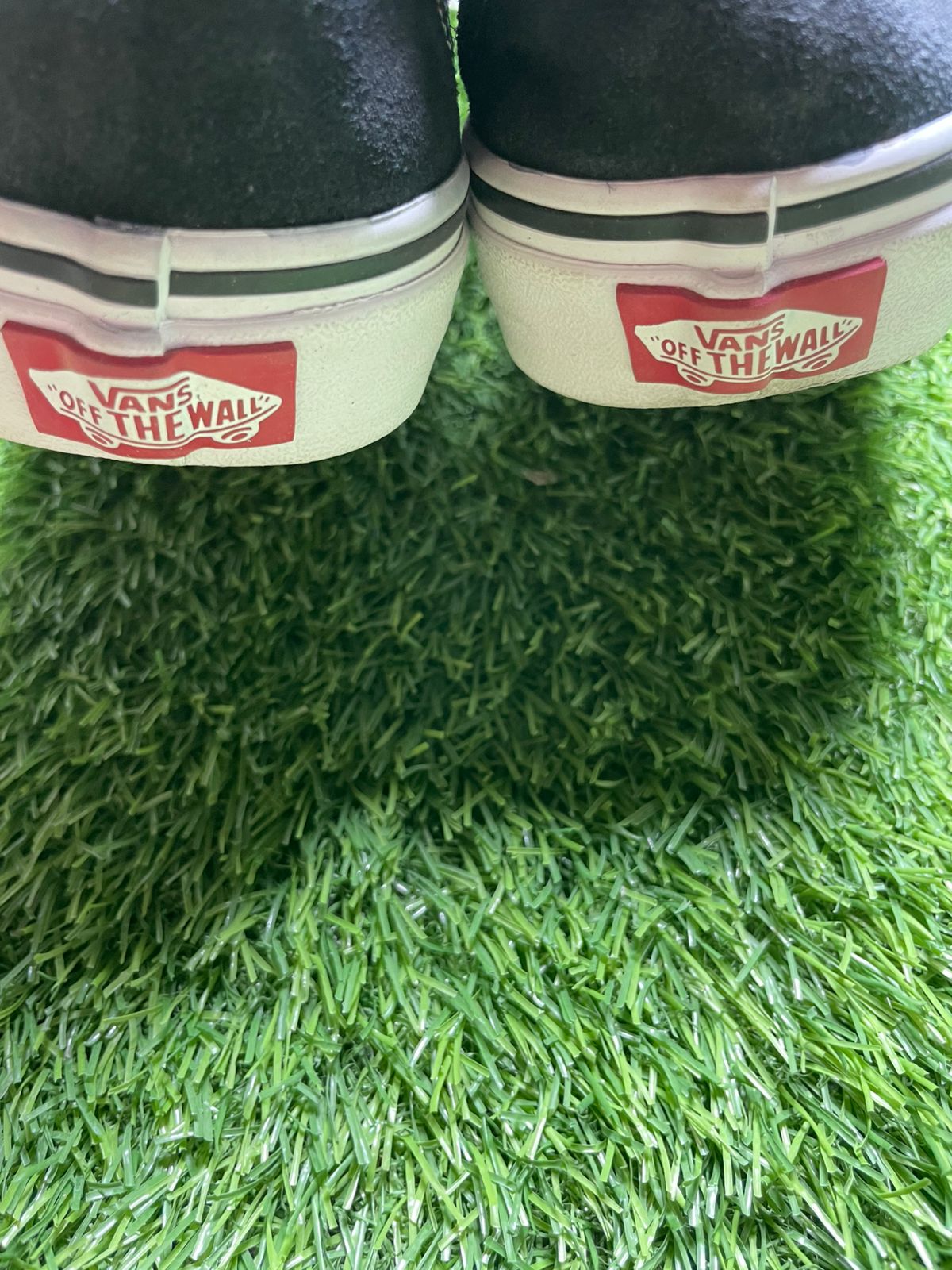Black & White Vans Low Top (Size 38 / 5.5 )
