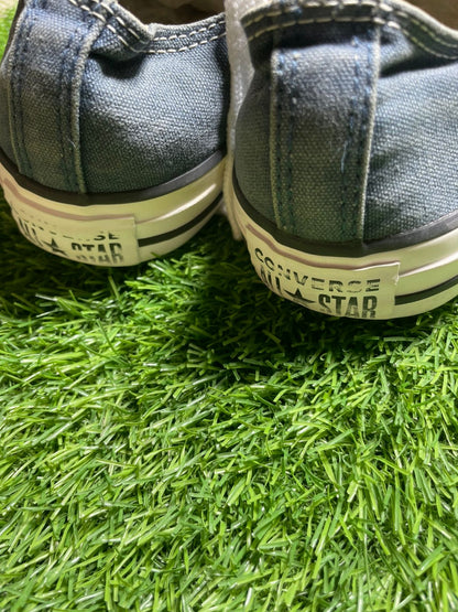 Blue Converse Low Top( 40  / 7 )