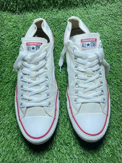 White Converse Low Top (45 / 11)