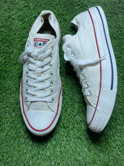White Converse Low Top (45 / 11)