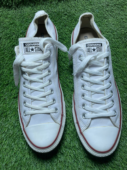 White Converse Low Top (45 / 11)