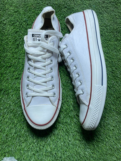 White Converse Low Top (45 / 11)
