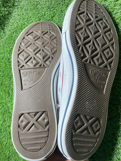White Converse Low Top (45 / 11)