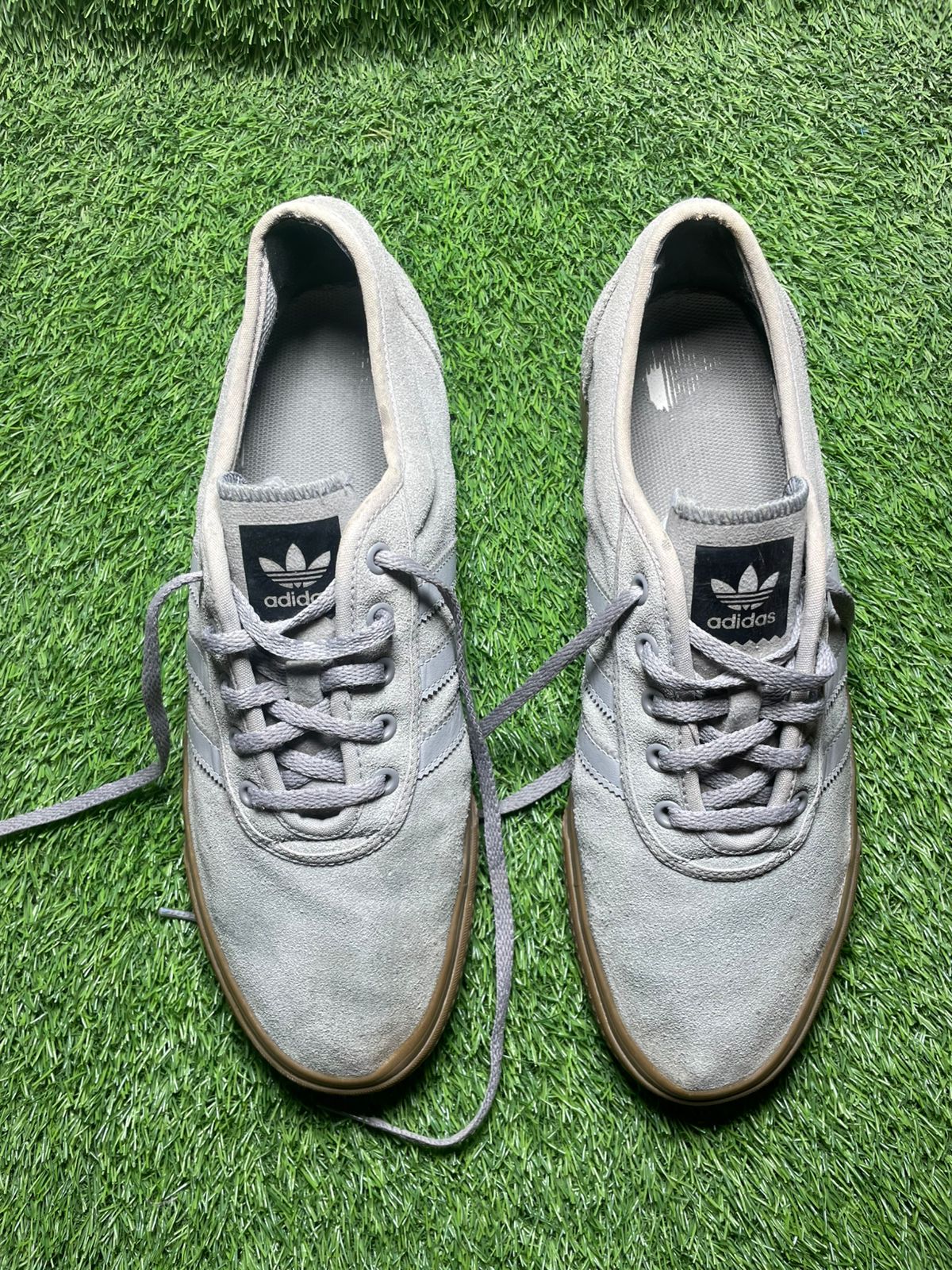 Grey Ad!das Low Top ( 45 - 11 )