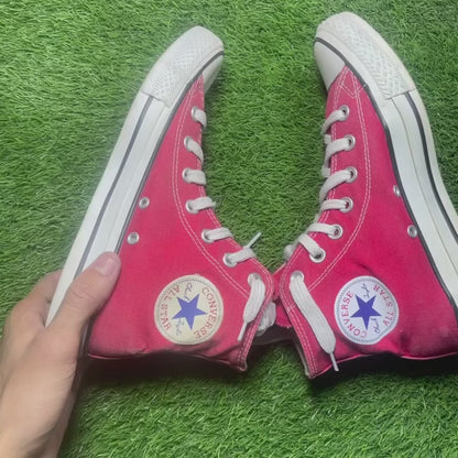 Red Converse High Top (38 / 7)