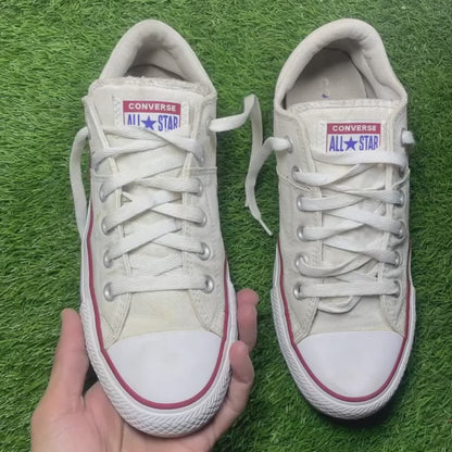 Beige Converse Low Top (40 / 8.5)