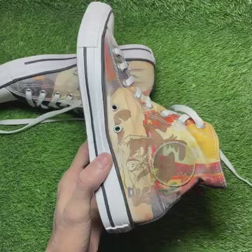 Multicolor Converse High Top (Size 40 / 8.5)