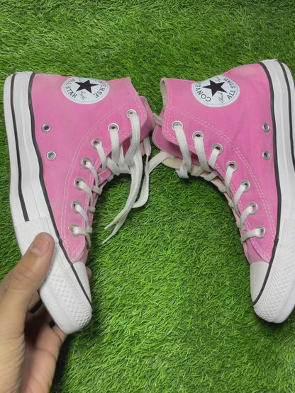 Pink Converse High Top(38 / 7)