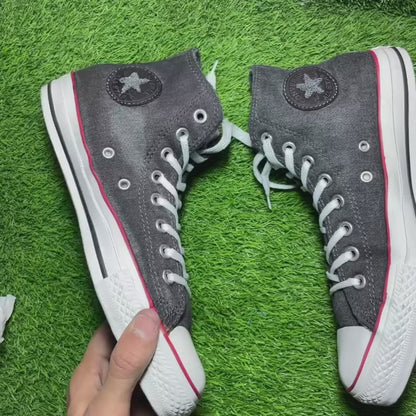 Black Converse High Top (Size 41.5 / 9.5)