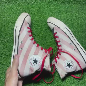 Pink Converse High Top (41 / 9)