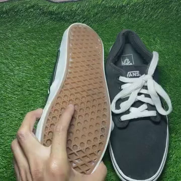 Black Vans Low Top (Size 44.5 / 12)