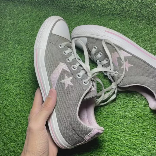 Gray Converse Low Top (Size 38 / 7)