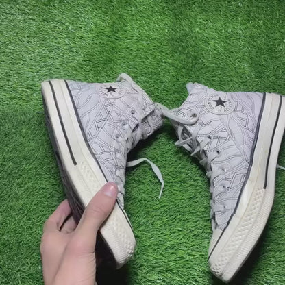 Gray Converse High Top (Size 36 / 5)