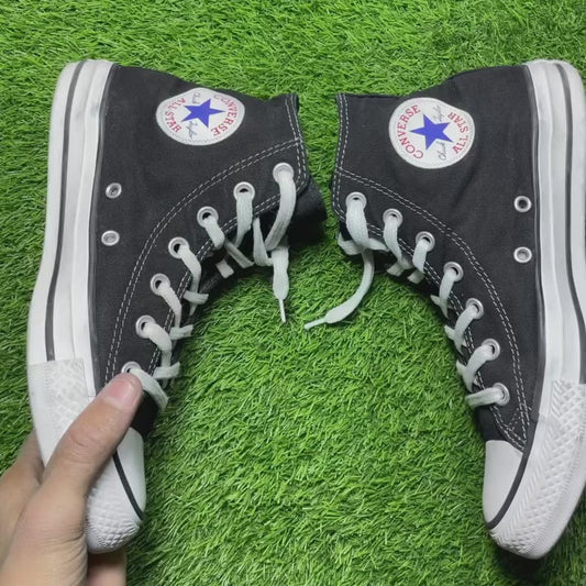 Black Converse High Top (39 / 8)