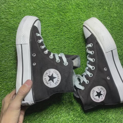 Black Converse High Top (37 / 6)