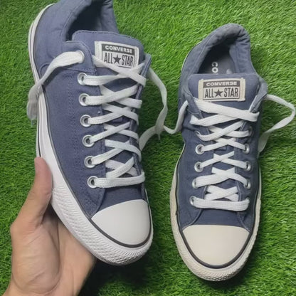 Blue Converse Low Top(42 / 10)