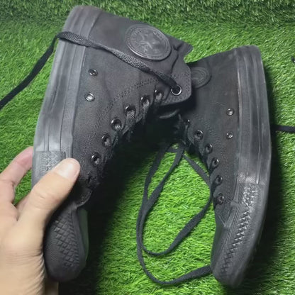 Black Converse High Top (Size 40 / 8.5)