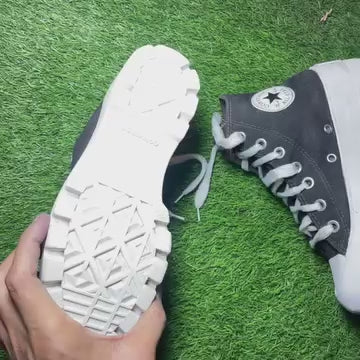 Black Converse High Top(Size 35 / 4)