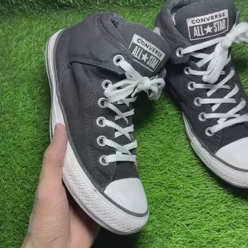 Black Converse High Top (Size 39 / 8)