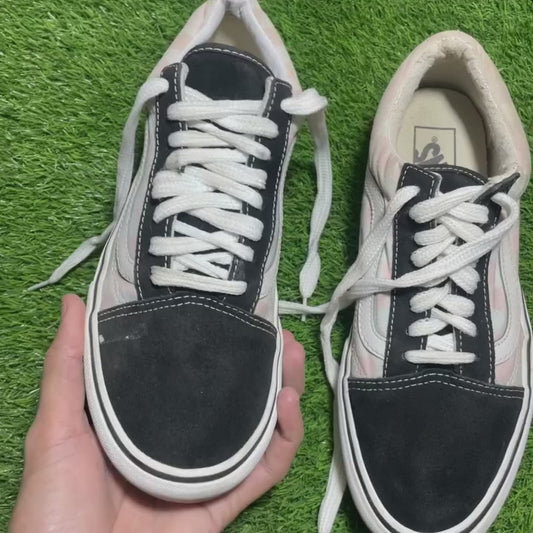 White Vans Low Top (39 / 8)