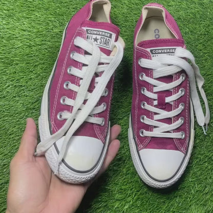 Pink Converse Low Top(39 / 8)