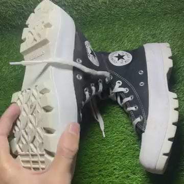 Black Converse High Top (Size 37.5 / 6.5)