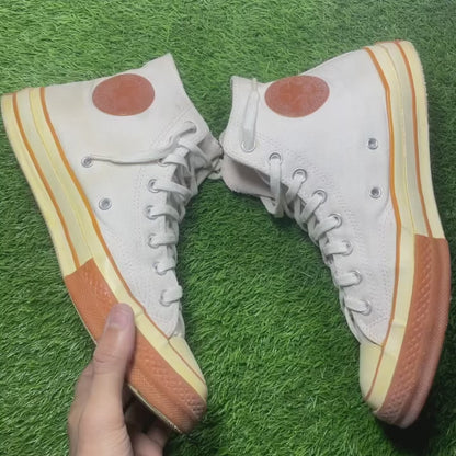 White Converse High Top (42 / 10)
