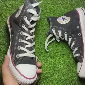 Black Converse High Top (Size 37.5 / 6.5)