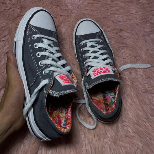 Black Converse Low Top(Size 40 / 8.5)