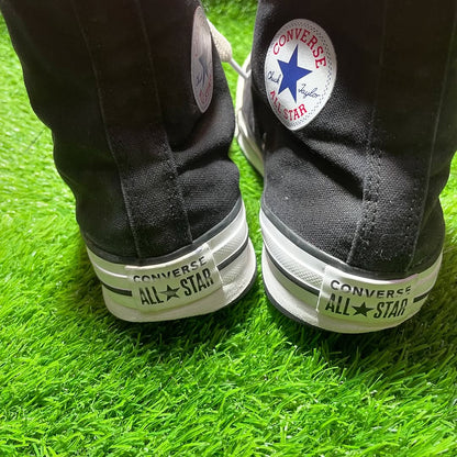 Black Converse High Top (Size 38.5 / 7.5)