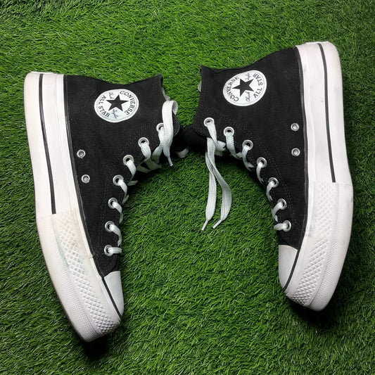 Black Converse High Top (40 / 8.5)