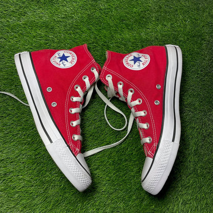 Red Converse High Top (38 / 7)