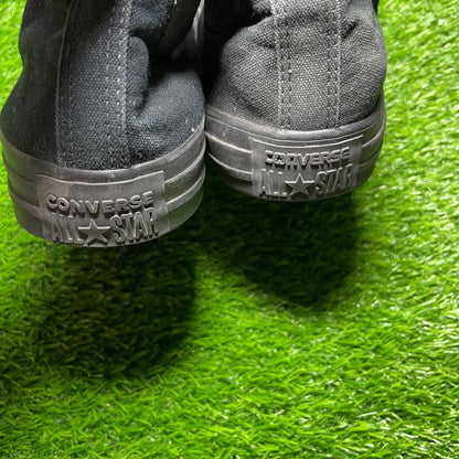 Black Converse High Top(Size 39 / 8)