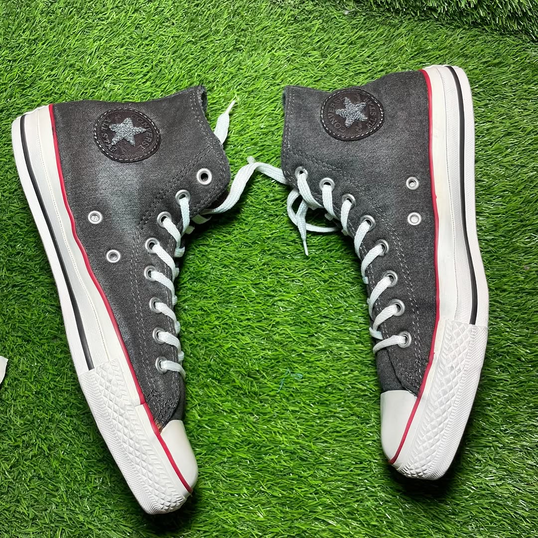 Black Converse High Top (Size 41.5 / 9.5)