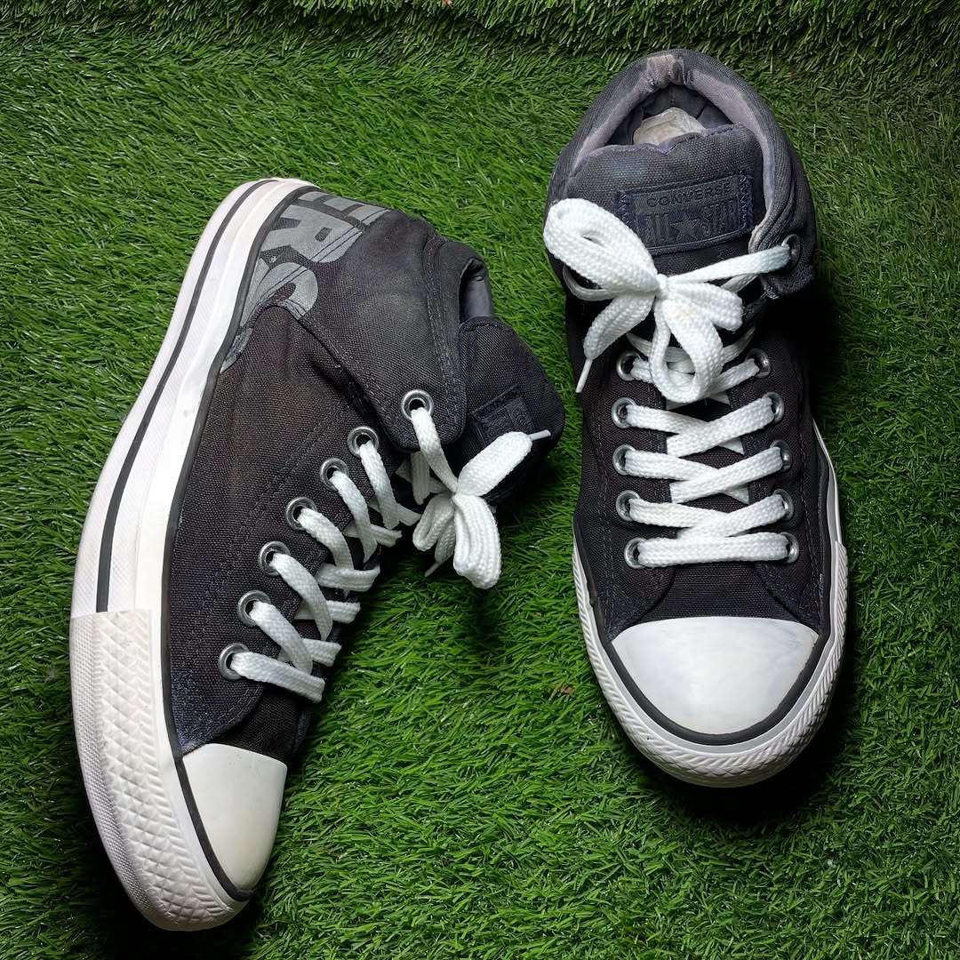 Black Converse High Top (Size 41 / 9)