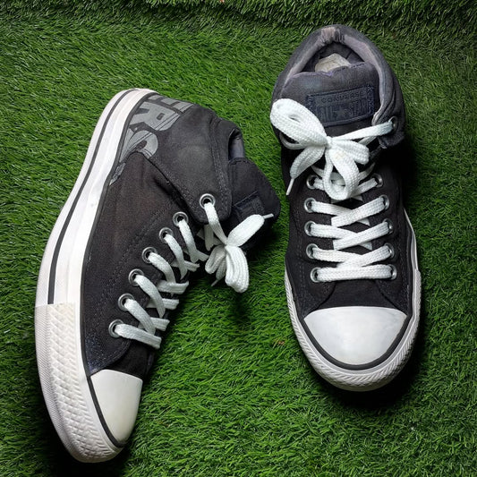 Black Converse High Top (Size 41 / 9)