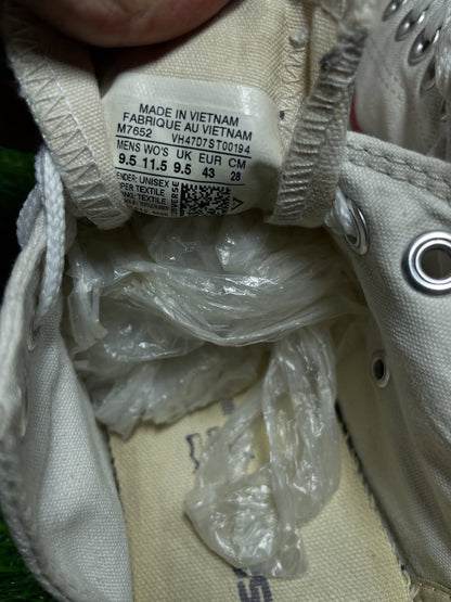 Beige Converse Low Top (43 / 11)