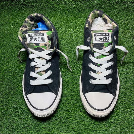 Black Converse High Top (Size 38.5 / 7.5)