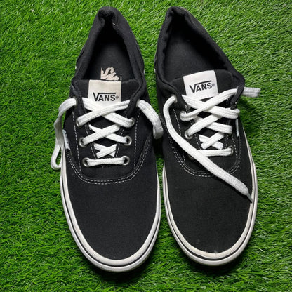 Black Vans Low Top(Size 39 / 8)