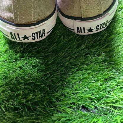 Beige Converse High Top(Size 39 / 8)