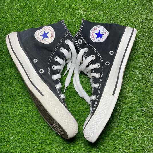 Black Converse High Top(Size 38 / 7)