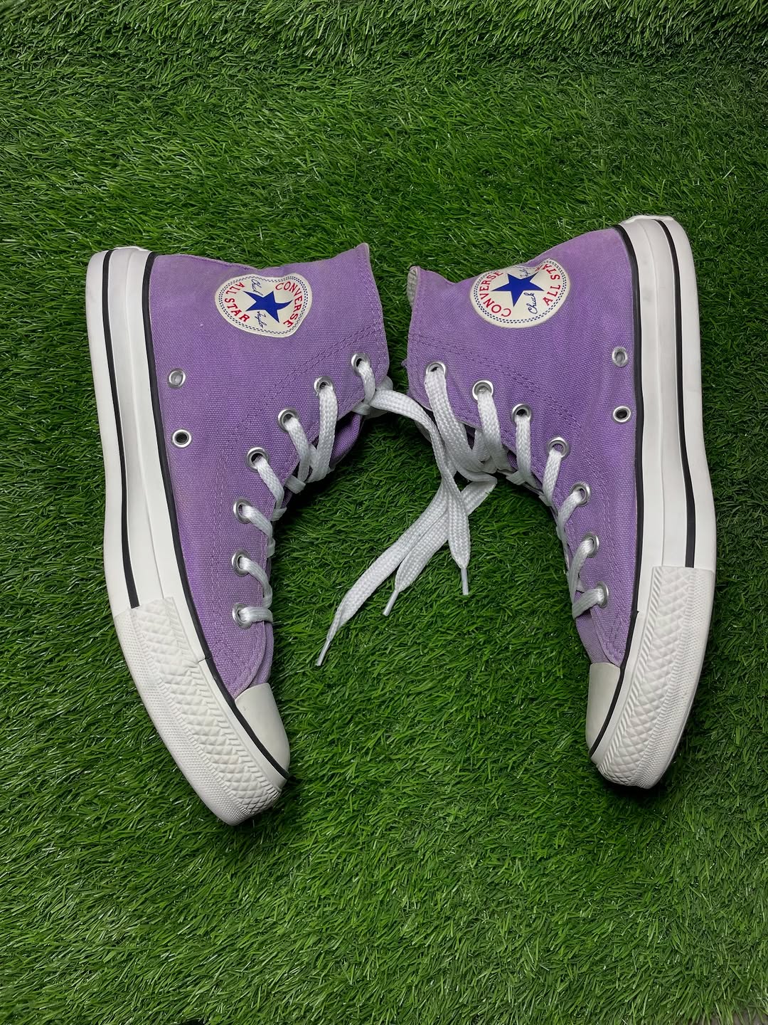 Purple Converse High Top (39 / 8)
