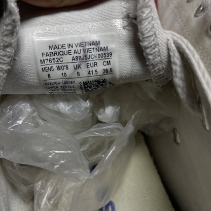 Beige Converse Low Top (41.5 / 9.5)