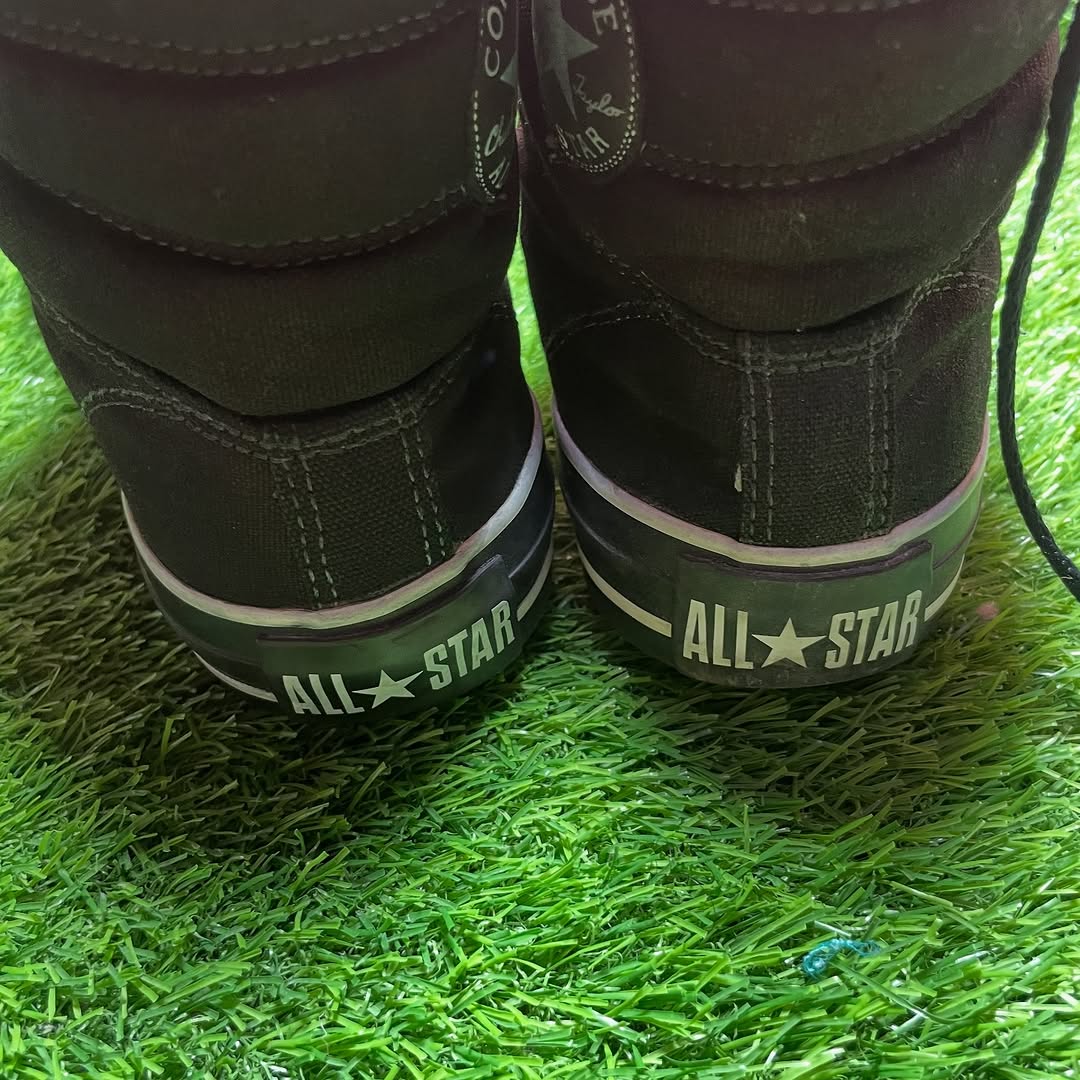 Black Converse High Top (36 / 5)