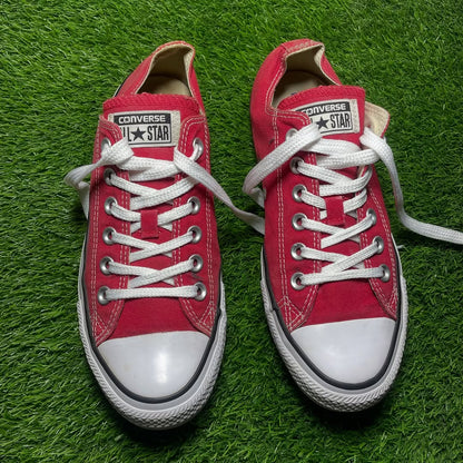 Red Converse Low Top(39 / 8)