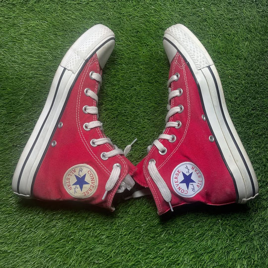 Red Converse High Top (38 / 7)