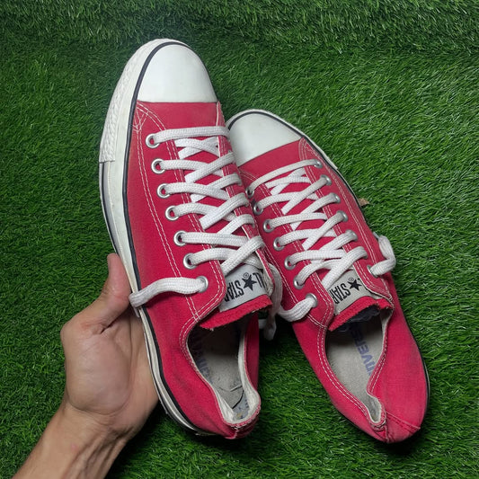 Red Converse Low Top(43 / 11)