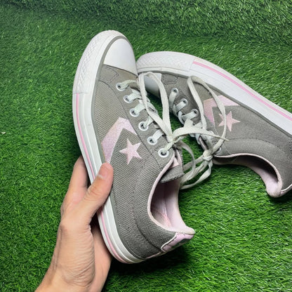 Gray Converse Low Top (Size 38 / 7)