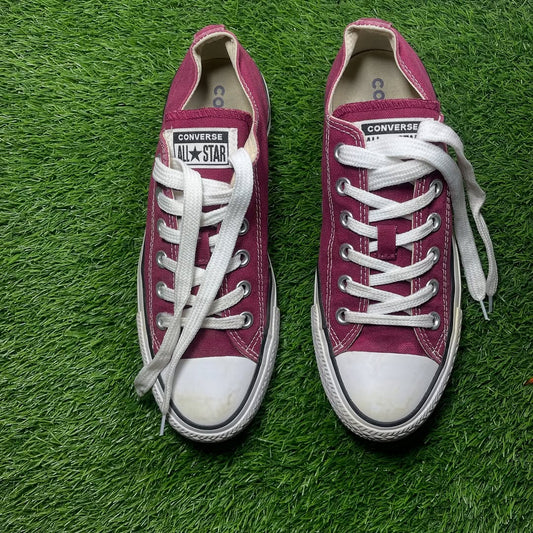 Pink Converse Low Top(39 / 8)